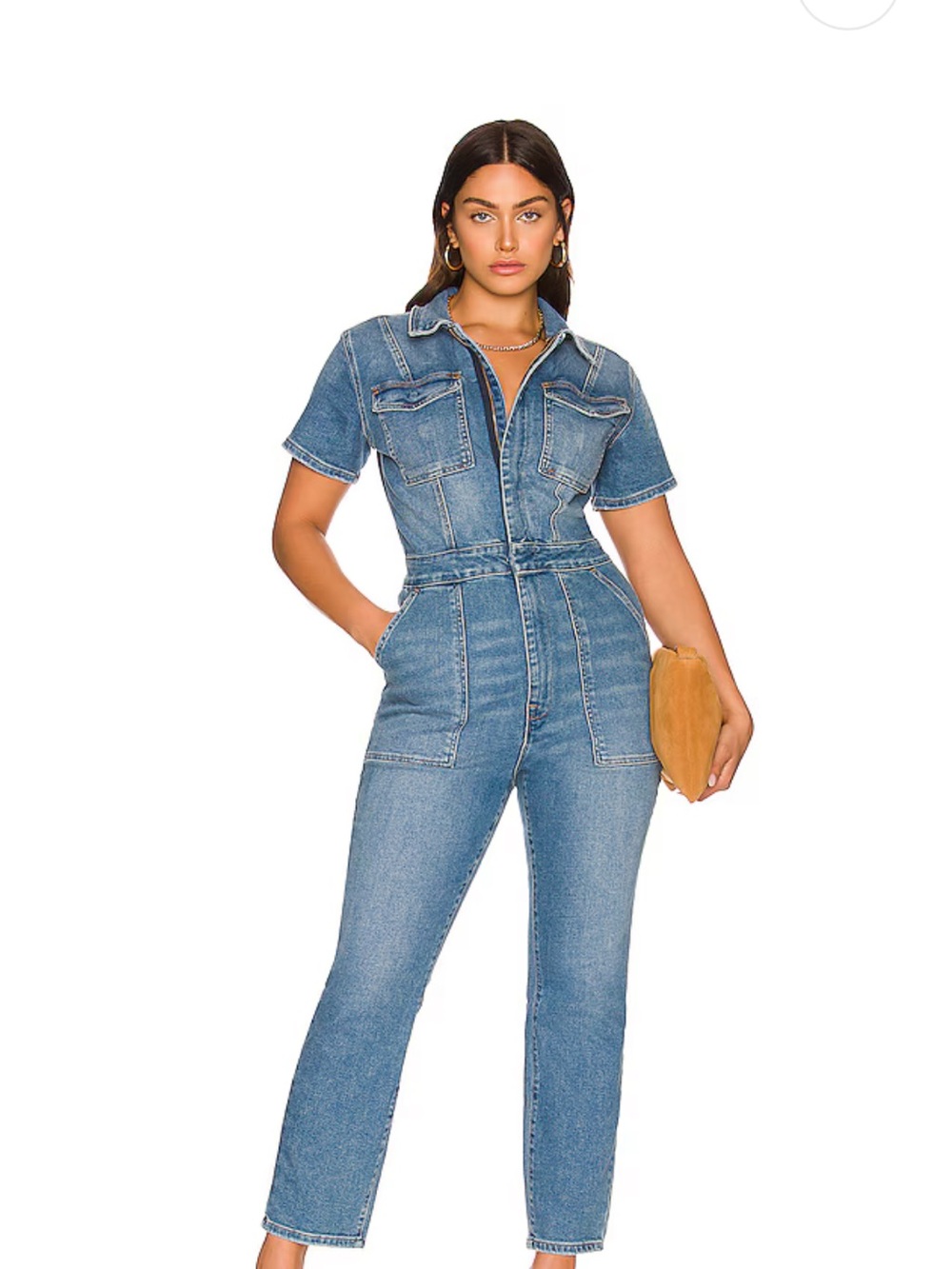 Good American Fit For Success Jumpsuit in Blue274